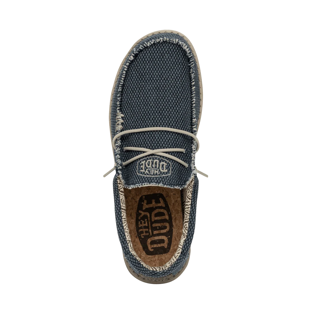Hey Dude Mens - Wally Braided Blue Night