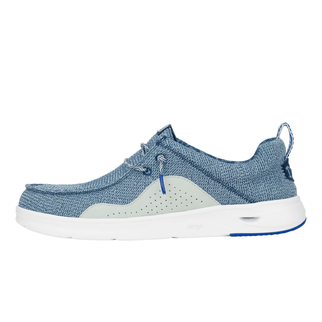 Hey Dude Mens - Wally Hey2O Mesh Sargasso Blue-Cloud Blue