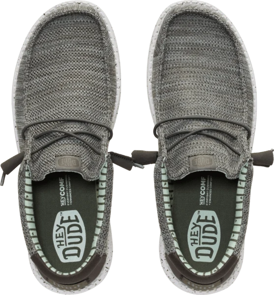 Hey Dude Mens - Wally Stretch Sox Tea Leaf - Multi