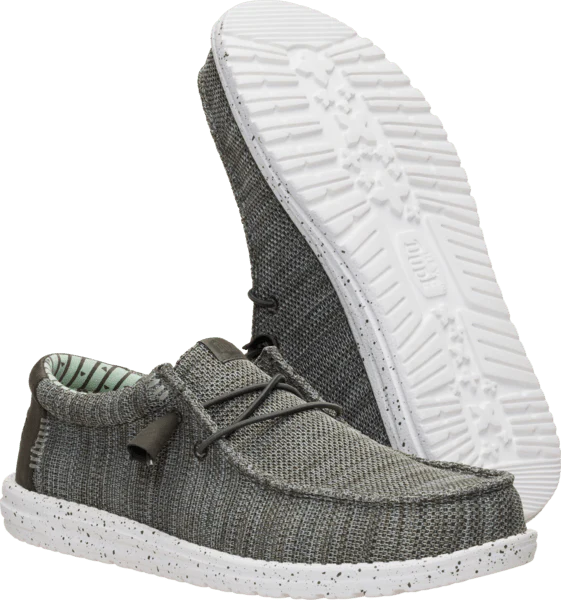 Hey Dude Mens - Wally Stretch Sox Tea Leaf - Multi