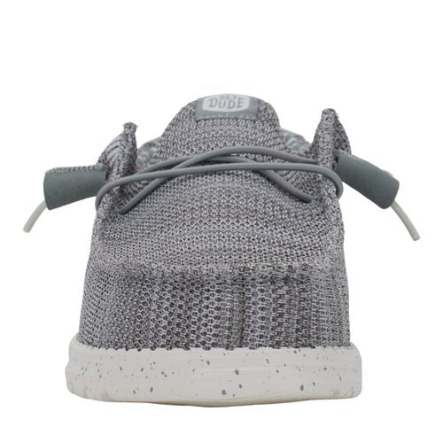 Hey Dude Mens - Wally Stretch Sox Grey