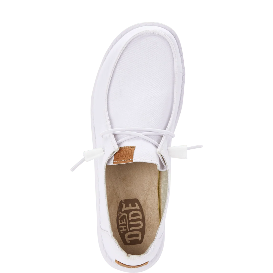 Hey Dude Ladies - Wendy Stretch Canvas White