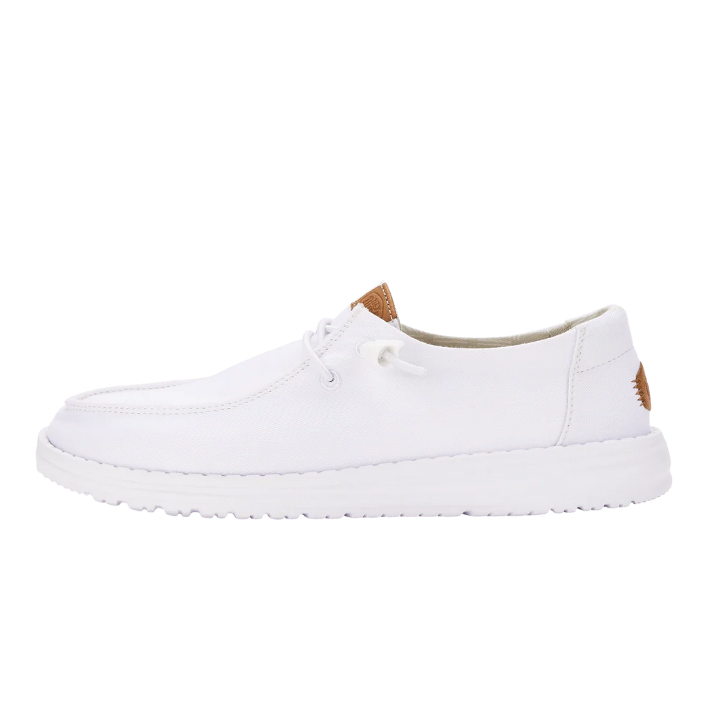Hey Dude Ladies - Wendy Stretch Canvas White